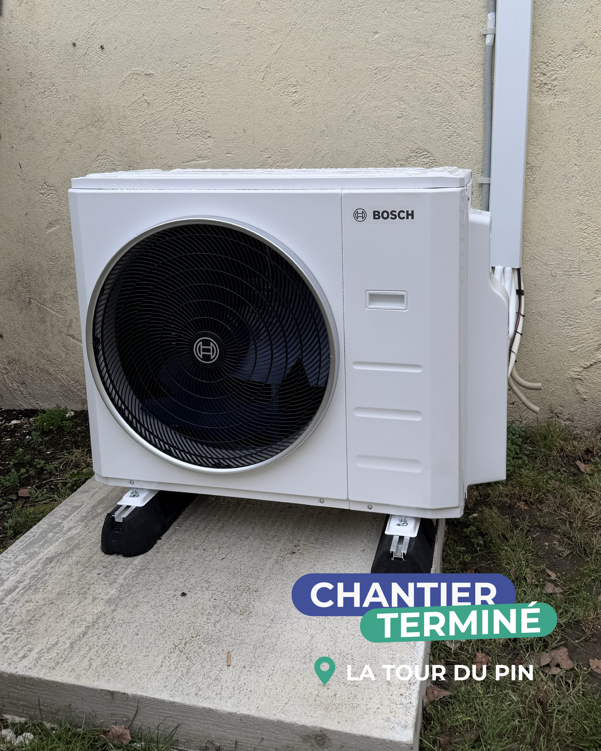 Pompe à chaleur air/air de la marque Bosch