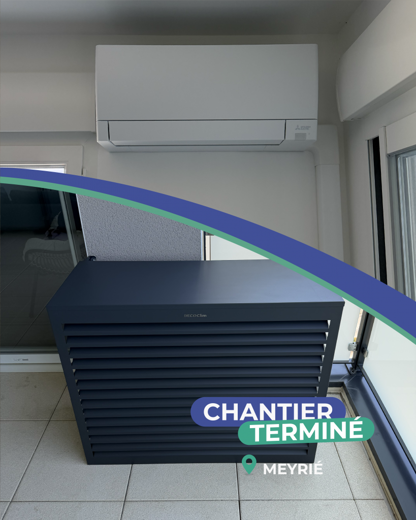Installation d'une pompe à chaleur air/air à Meyrié